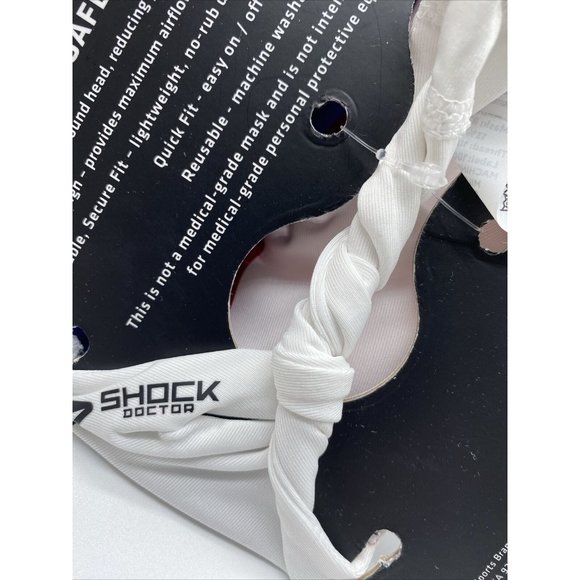 Shock Doctor Youth Split Layer Face Mask American Flag Stars & Stripes Patriotic - Picture 8 of 11